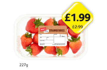 Jack's Strawberries - Now Only £1.99 at Londis