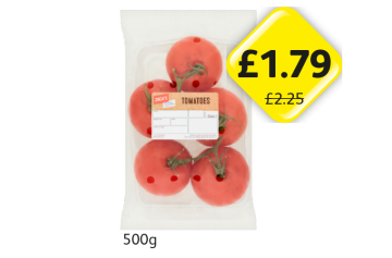 Jack's Tomatoes - Now Only £1.79 at Londis