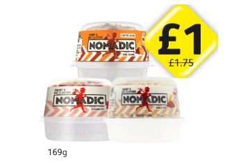 Nomadic Yoghurt & Oat Clusters Choc Orange, Strawberry, Double Choc - Now Only £1 at Londis