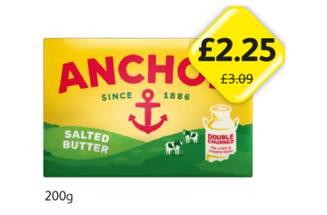 Anchor Salted Butter - Now Only £2.25 at Londis