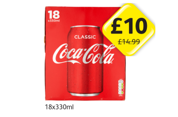 Classic Coca Cola - Now Only £10 at Londis