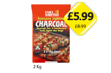 Fuel Express Instant Light Charcoal - Now Only £5.99 at Londis