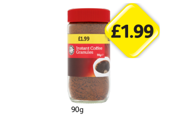 Instant Coffee Granules - Now Only £1.99 at Londis