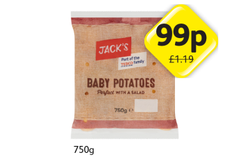 Jack's Baby Potatoes - Now Only 99p at Londis