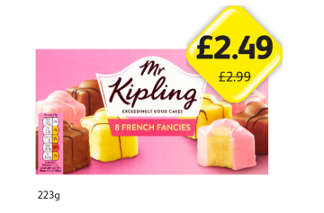 Mr Kipling French Fancies - Now Only £2.49 at Londis