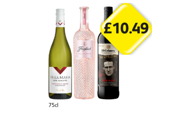 Villa Maria Sauvignon Blanc, Freixenet Italian Rose, 19 Crimes The Uprising - Now Only £10.49 at Londis