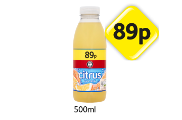 Citrus Juice Drink - Now Only 89p at Londis