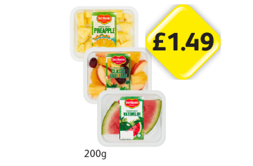 Del Monte Pineapple, Classic Fruit Salad, Watermelon - Now Only £1.49 at Londis
