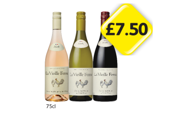 La Vieille Ferme Rosé, White, Red - Now Only £7.50 at Londis