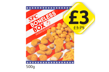 SFC Boneless Box - Now Only £3 at Londis