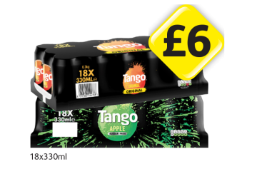 Tango Orange, Apple - Now Only £6 at Londis