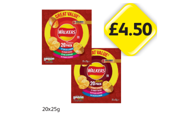 Walkers Variety Classic, Meaty - Now Only £4.50 at Londis