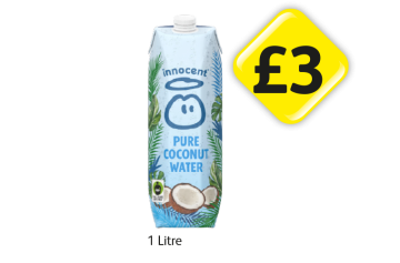 Innocent Coconut Water - Now Only £3 at Londis