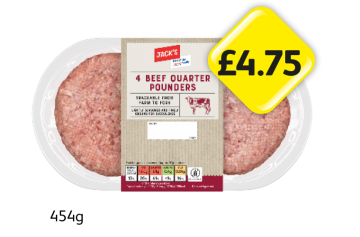 Jack's Beef Quarter Pounders - Now Only £4.75 at Londis