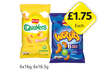 Quavers, Wotsits - Now Only £1.75 at Londis
