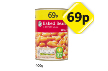 Baked Beans - Now Only 69p at Londis