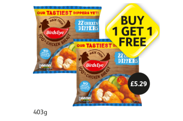 BirdsEye Chicken Dippers - Buy 1 Get 1 FREE at Londis