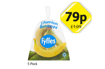Fyffes Bananas - Now Only 79p at Londis