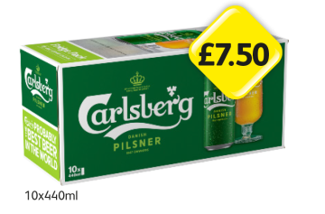 Carlsberg - Now Only £7.50 at Londis
