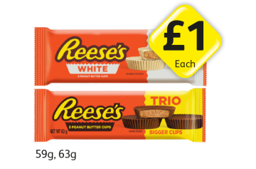 Reeses Cups, White - Now Only £1 at Londis