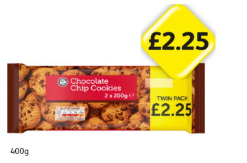 Chocolate Chip Cookies - Now Only £2.25 at Londis