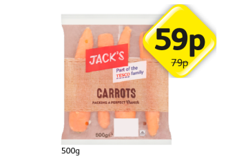 Jack's Carrots - Now Only 59p at Londis