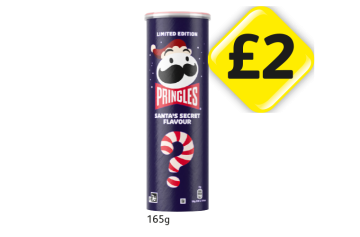Pringles Santas Secret Flavour - Now Only £2 at Londis