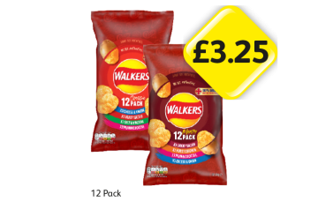 Walkers Variety Classic, Meaty - Now Only £3.25 at Londis