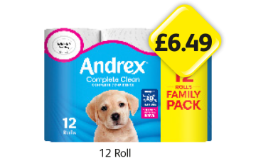 Andrex Complete Clean - Now Only £6.49 at Londis
