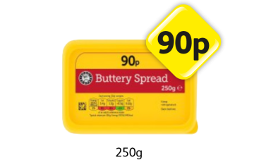 Buttery Spread - Now Only 90p at Londis