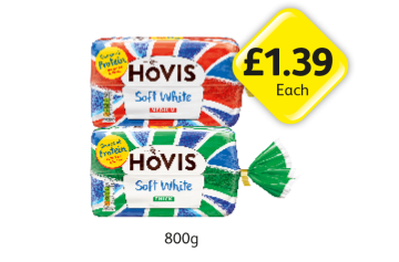 Hovis Soft White, Thick - Now Only £1.39 at Londis