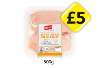 Jack's British Chicken Breast Fillets - Now Only £5 at Londis