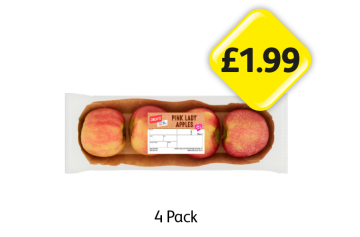 Jack's Pink Lady Apples - Now Only £1.99 at Londis