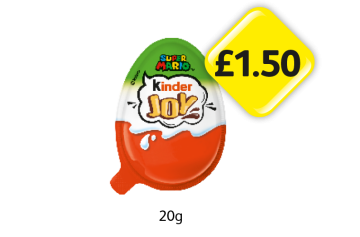 Kinder Joy - Now Only £1.50 at Londis