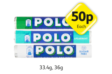 Polo Original, Spearmint, Sugar Free - Now Only 50p at Londis
