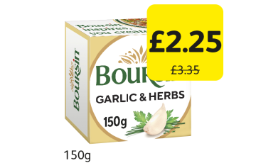 Boursin Garlic & Herbs - Now Only £2.25 at Londis