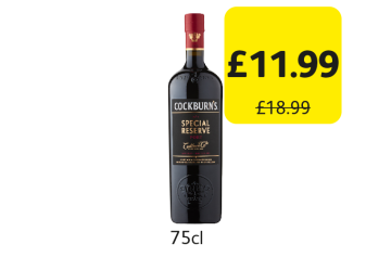 Cockburn's Special Reserve Port - Now Only £11.99 at Londis