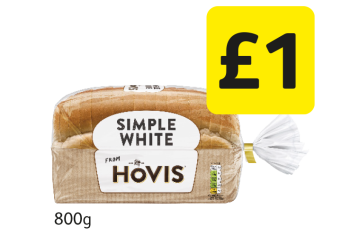 Hovis Simple White - Now Only £1 at Londis