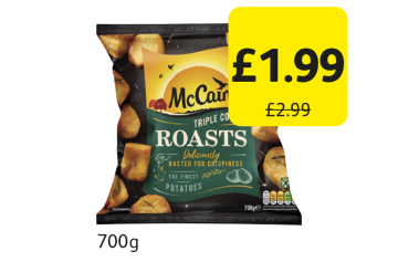 McCain Triple Cooked Roast Potatoes - Now Only £1.99 at Londis