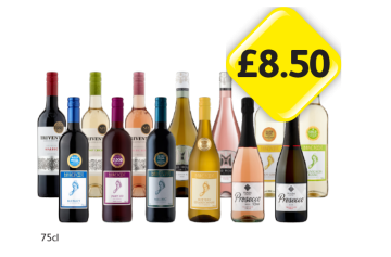 Trivento Malbec, Pinot Grigio, Mablec Rosé, Mud House Sauvignon Blanc, Rosé, Barefoot Pinot Grigio, Sauvignon Blanc, Merlot, Jammy Red, Malbec, Buttery Chardonnay, Plaza Prosecco, Rosé - Now Only £8.50 at Londis