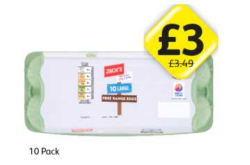 Jack's Eggs - Now Only £3 at Londis