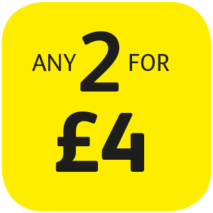 £Any 2 for £4