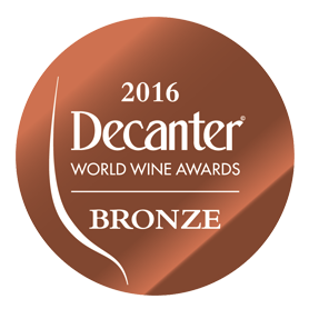 2016 Decanter World Wine Awards Bronze