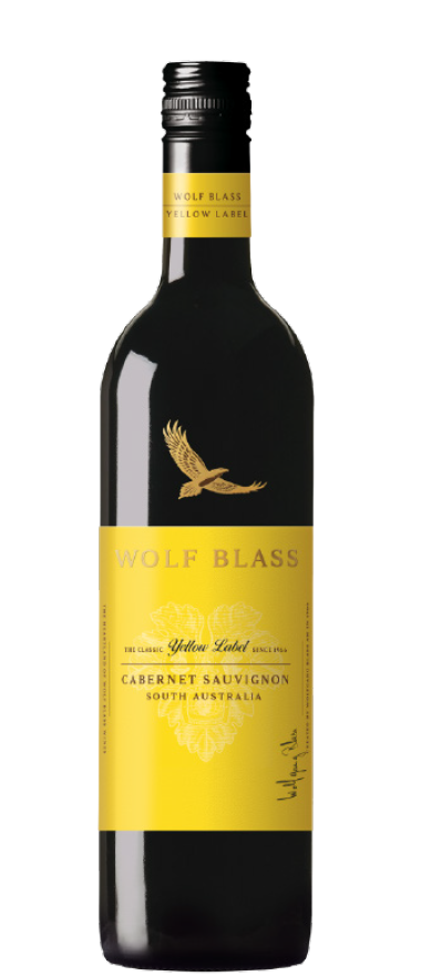 Wolf blass Yellow label Cabernet Sauvignon