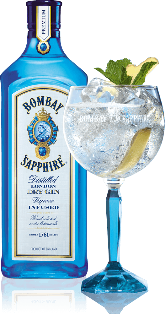 Bombay Sapphire bottle