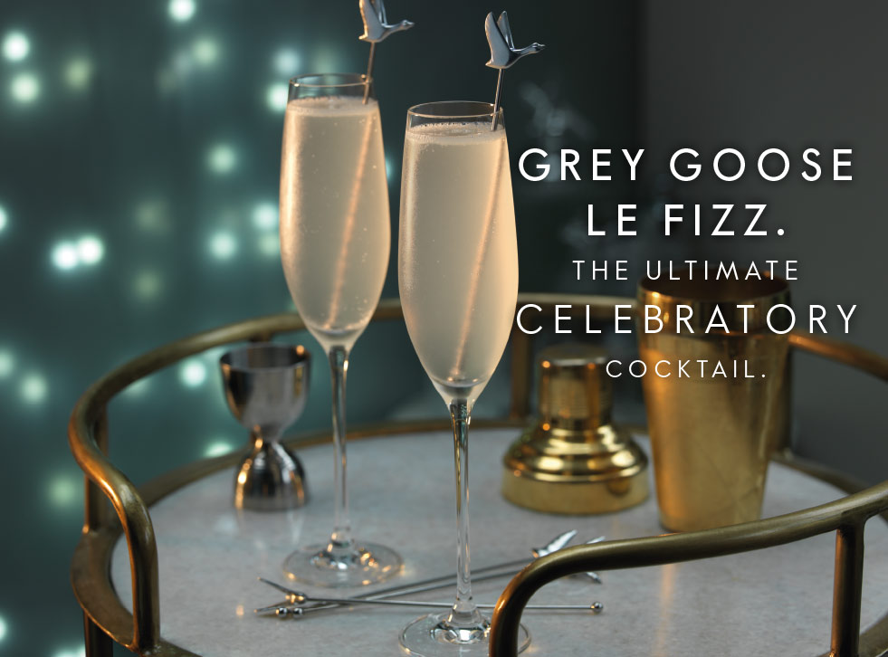 Grey Goose Le Fizz - the ultimate celebratory cocktail